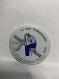 Le Bon Samaritain Religious  Button Pinback