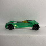 Green Twin Mill Gen-E Hw Dream Garage FYB48 Hot Wheels Diecast Car