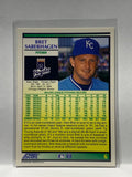 # 6 Bret Saberhagen  Kansas City Royals 1992 Score Baseball card