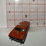 Orange Slikt Back Leopard Pnather Hot Wheels Diecast Car