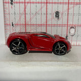 Red Ultra Rage Hot Wheels Diecast Car