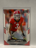 # 394 Tyson Campbell Rookie Georgia Bulldogs 2021 Score Football Cards