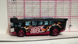 Black Rock n Roll Tour Hot Wheels High Bus ©2013 Hot Wheels Diecast Car