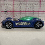 Blue Ballistik #858 2009 Mcdonalds Hot Wheels Diecast Car