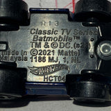 Blue Classic TV Series Batmobile HCT04 Tooned Hot Wheels Diecast Car