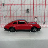 Red Porsche 911 #811 Yatming Diecast Car
