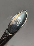 Hill School 1975 Red Flowers  Misc Souvenir Spoon