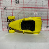 Yellow 97 Plymouth Prowler 1997 Racing Champions Car Diecast Car