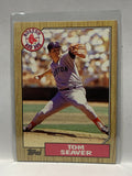 # 425 Tom Seaver  Boston Red Sox 1987 Topps Baseball Cards