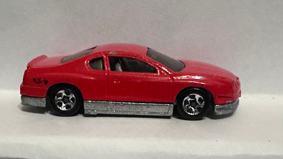 Red Monte Carlo Concept Car 1998 Hot Wheels Diecast Car