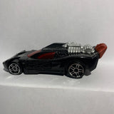 Black Spine Buster 2008 Mcdonalds Hot Wheels Diecast Car
