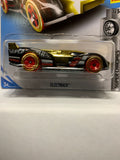 Black Electrack  Super Chromes FYG81 D7C3 2017 Long Card Hot Wheels Diecast Car