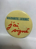 Travelin Incougnito Couger Ad  Button Pinback