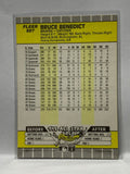 # 587 Bruce Benedict  Atlanta Braves 1989 Fleer Baseball card