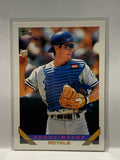 # 294 Brent Mayne  Kansas City Royals 1993 Topps Baseball card