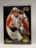 # 42 Pete Schourek  Cincinnati Reds 1996 Pinnacle Summit Baseball card