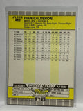 # 493 Ivan Calderon  Chicago White Sox 1991 Bowman Baseball card