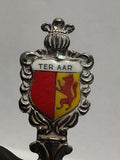 TER AAR Crest Emblem Netherlands Europe Souvenir Spoon
