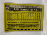 # 108T Bill Sampen  Montreal Expos 1990 Topps Baseball Cards
