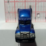 Blue Semi Tractor Truck Motor Max Diecast Car