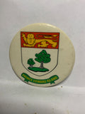 Prince Edward Island Crest Emblem  Button Pinback