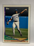 # 731 Chris Gwynn  Kansas City Royals 1994 Topps Baseball card