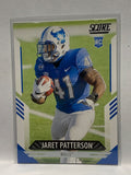 # 321 Jaret Patterson Rookie University at Buffalo 2021 Score Football Cards