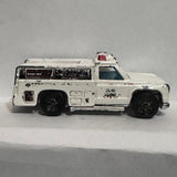 White Bomb Squad Rescue Ranger 1974 Hot Wheels Diecast Car