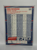 # 614 Ken Schron  Cleveland Indians 1988 Fleer Baseball Cards