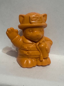 Fire Fighter Cat Green Toys Firehouse TV Movie Toy