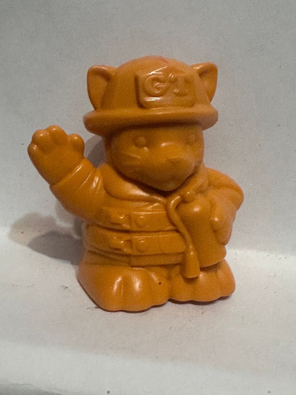 Fire Fighter Cat Green Toys Firehouse TV Movie Toy