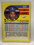 # 223 Jose Vizcaino  Los Angeles Dodgers 1991 Fleer Baseball card