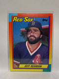 # 101T Jeff Reardon  Boston Red Sox 1990 Topps Baseball Cards