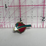 Green Check Mark Apple  Lapel Pin