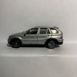Silver BMW X5 6025 Motor Max Diecast Car