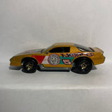 Gold #5 Mexico Chevy Camaro Z28 Hot Wheels Diecast Car