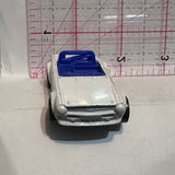 White #4 Triumph TRG 2009 Hot Wheels Diecast Car