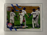 # 283 Team Card  Texas Rangers 2021 Topps Series One Baseball Cards