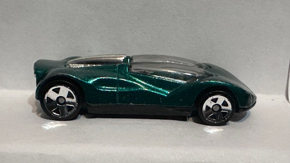 Green Double Cross 1999 Mcdonalds Hot Wheels Diecast Car