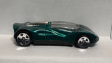 Green Double Cross 1999 Mcdonalds Hot Wheels Diecast Car