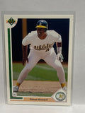 # 277 Steve Howard  Oakland Athletics 1991 UD Baseball card