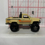 Tan '87 Toyota Pickup Truck HW Showroom Hot Wheels Diecast Car