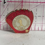 Minor Baseball Assoc Red Deer Glove Canada  Lapel Pin