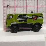 Green Croc Zoo Research & Rescue Desert Thunder V16 MB712 2006 Matchbox Diecast Car