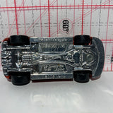 Red '09 Corvette C6 ZR1 L9924 Hot Wheels Diecast Car