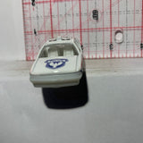 White Police missing wheels Chevrolet Caprice 8030 Suntoys Diecast Car