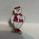 Alfie Bear Mascot  Lapel Pin