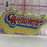 Calgary Stampede Guest 1985   Lapel Pin