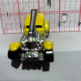 Yellow Flames Straight Pipes HW New Models Hot Wheels Diecast Car