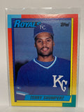 # 114T Terry Shumpert  Kansas City Royals 1990 Topps Baseball Cards